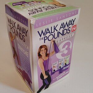Leslie Sansone Walk Away The Pounds Express VHS Set